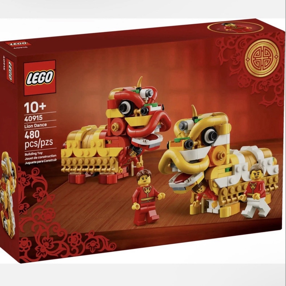LEGO 40915 Lion Dance 2026 GWP Exclusive Lunar New Year Sealed Set w/ 4 Minifigs